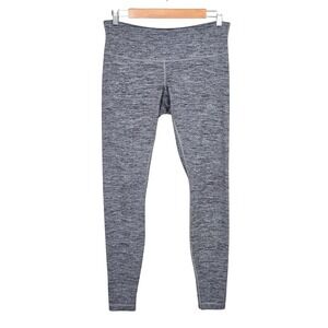 Lululemon Women's Wunder Under High Rise Heathered Grey Space Dye Leggings 8
